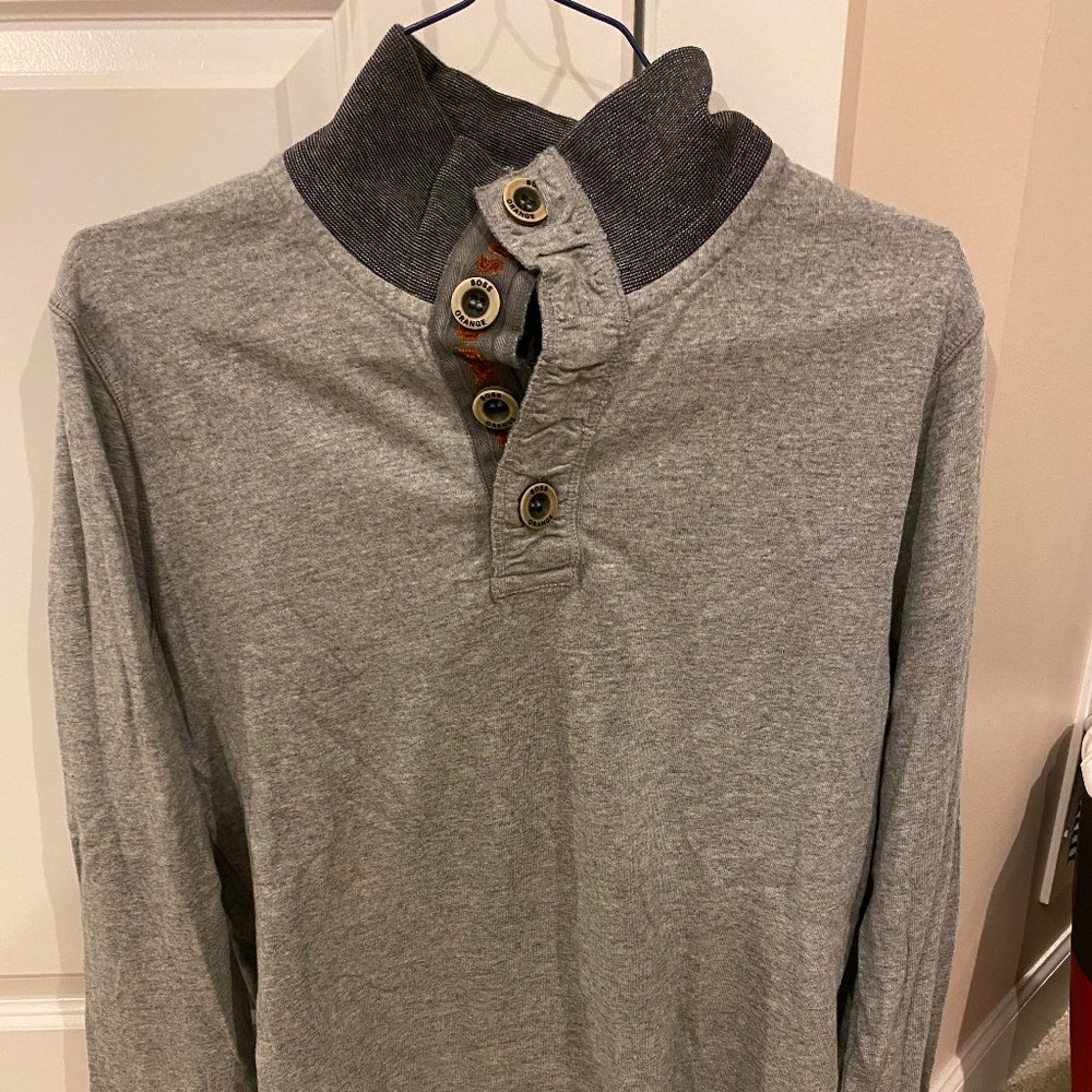 Boss Orange Style Grey Long Sleeve